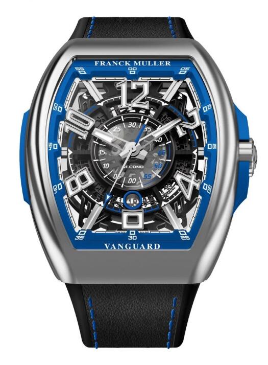 Franck Muller Vanguard Racing Skeleton Review Replica Watch Cheap Price V 45 SC DT SQT RCG (BL) AC